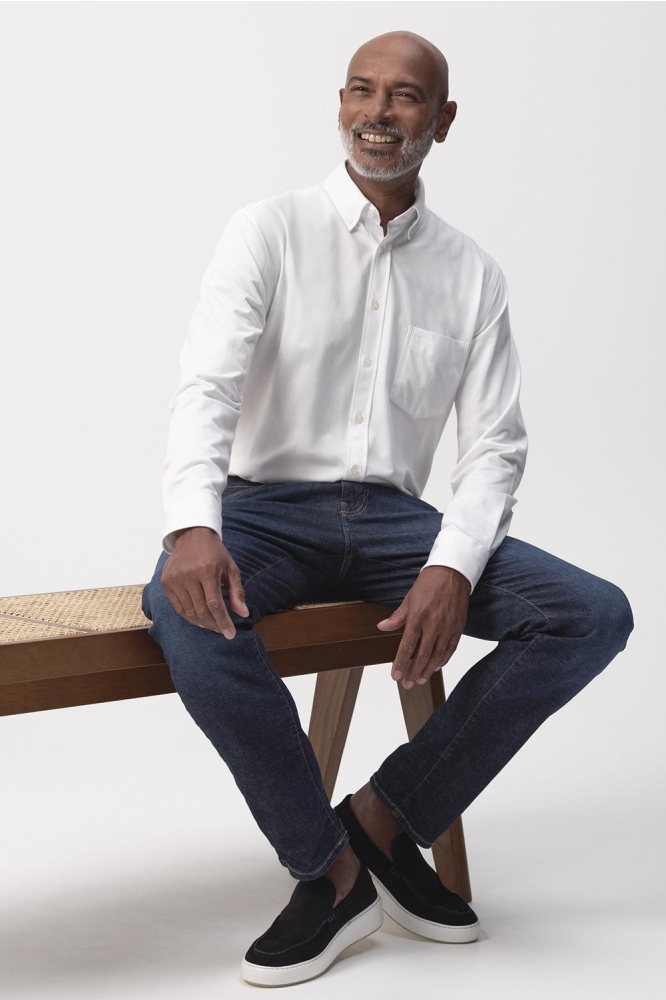 STINSON CASUAL OVERHEMD LM 096148 1001 White